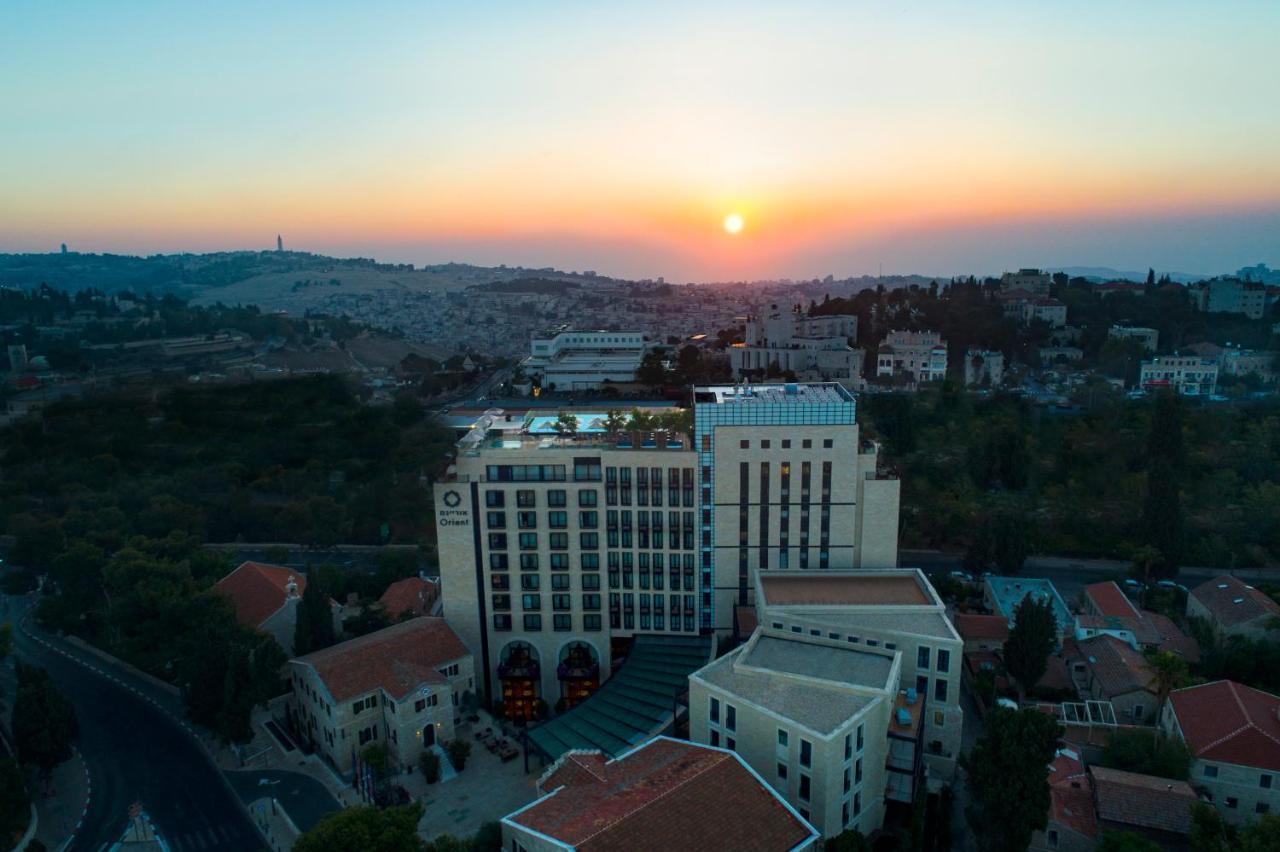 Orient By Isrotel Exclusive Jerusalem Exterior foto Aerial view of the hotel